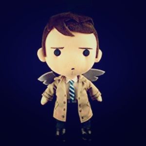 Quantum Mechanix Supernatural Castiel Q-Pals Plush